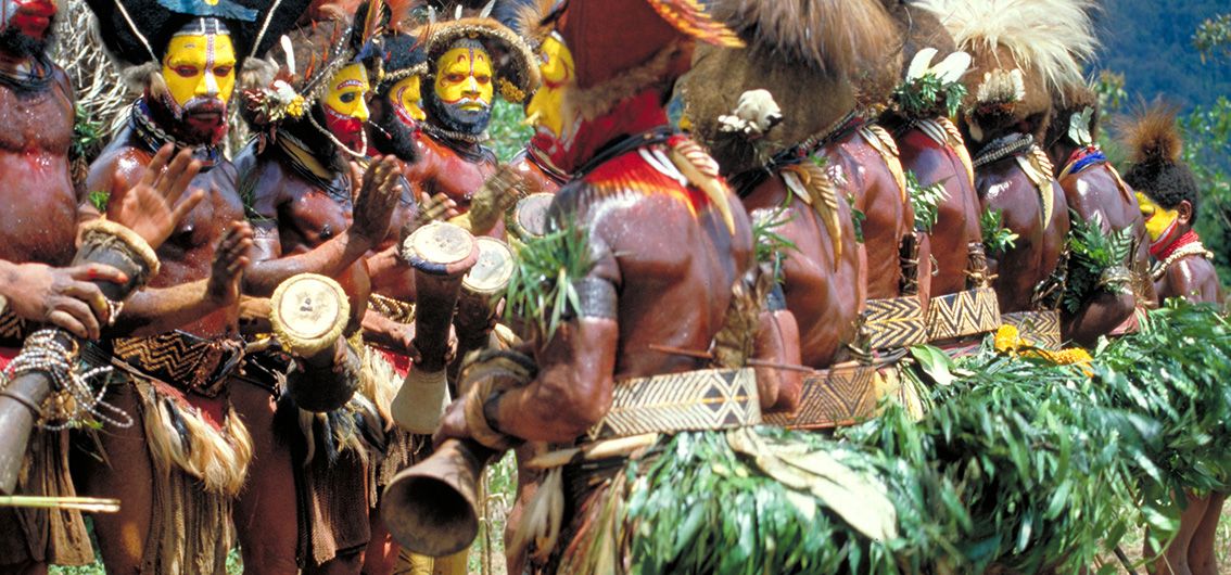 Begruessungszeremonie