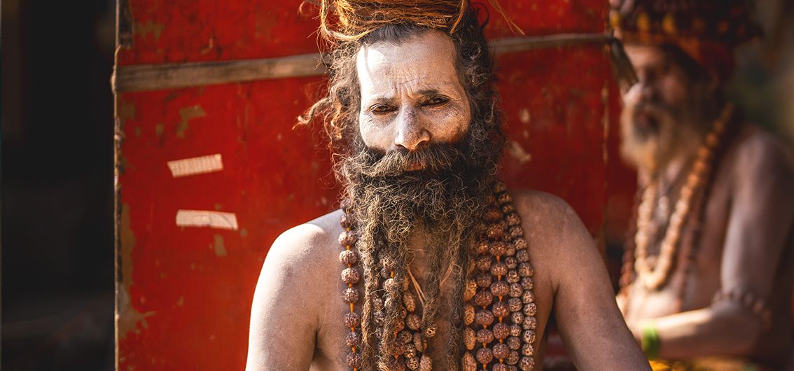 Brahmanen in Varanasi