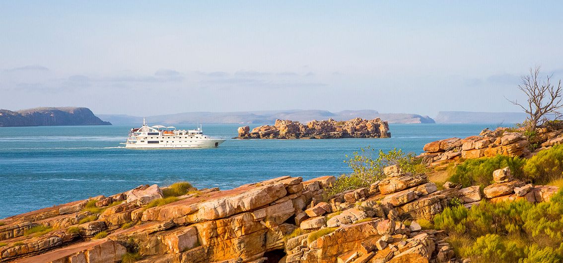 Die Coral Discoverer bei Kimberley