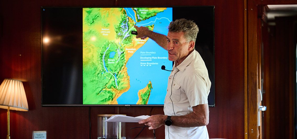 Rovos Rail - Informativer Bordvortrag