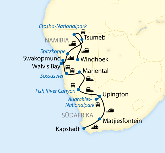 Karte_African_Explorer_Kapstadt – Namibia_2768_2023