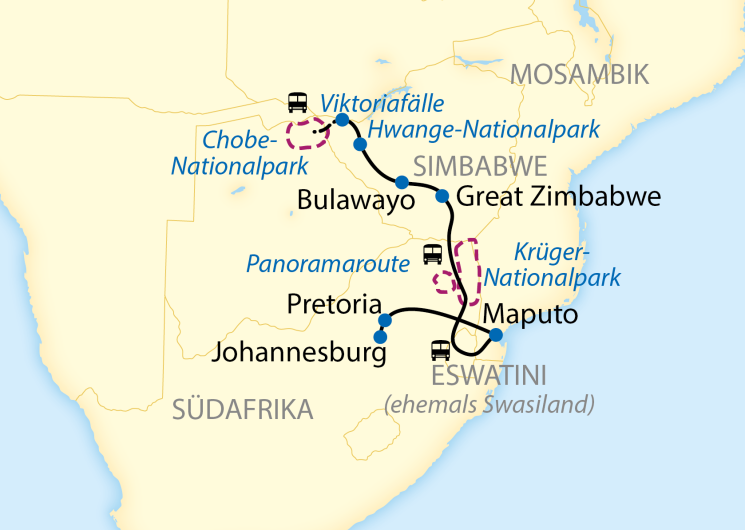 Karte_African_Explorer_Pretoria - Viktoriafälle_2068_2067_2022