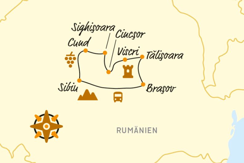 Verlaufskarte Belvelo Siebenbuergen 3018