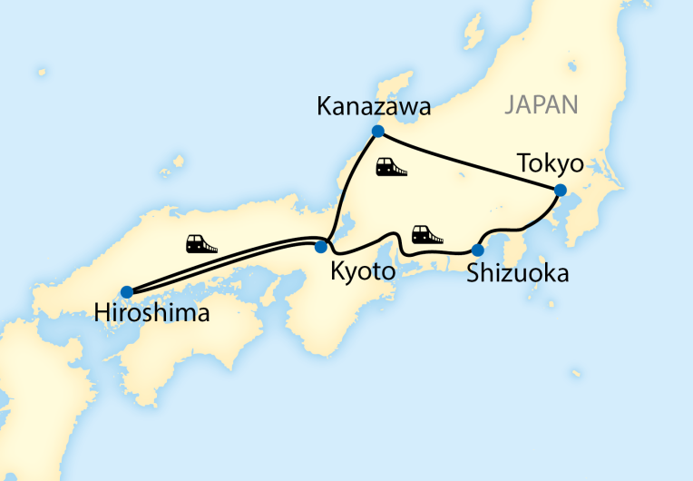 Karte_Japan-Zugreise_Zug um Zug quer durch Japan_3005_2026