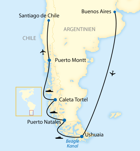 Karte_Schiffsreisen PatagonienCharter_3008_2026