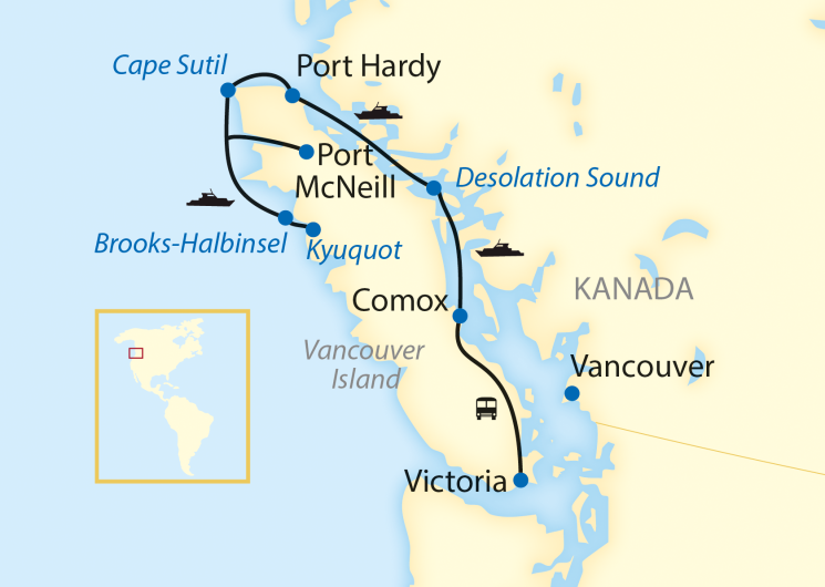 Karte für Exklusiv-Charter: Wildes Vancouver Island -2868