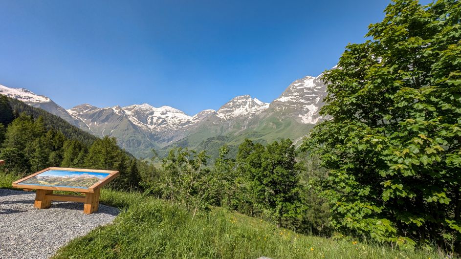 Per E-Bike über die Alpen - Alpen Pamorama Aussichtspunkt