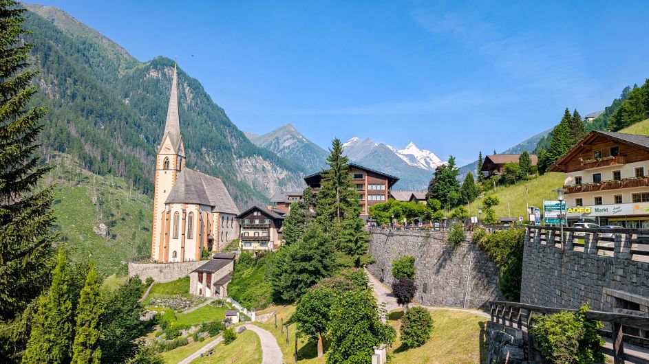 Per E-Bike über die Alpen - Heiligenblut am Großglockner