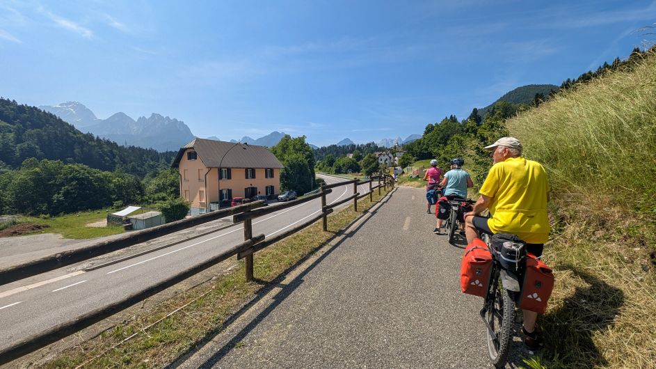 Per E-Bike über die Alpen - Unterwegs auf der Strecke