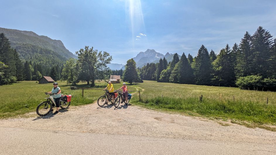 Per E-Bike über die Alpen