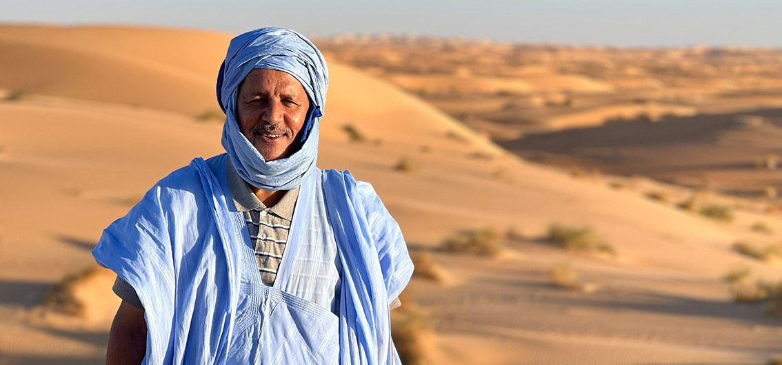 Tuareg-in-der-Wüste