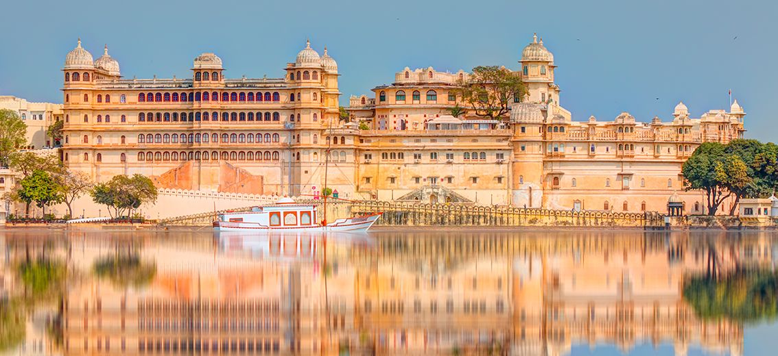 Udaipur Stadt Palace am See Pichola